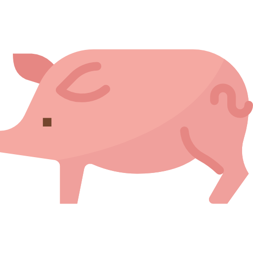 Pig farming illustration